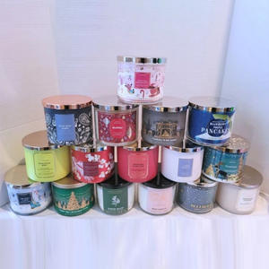 Valentine Mothers Day Collection Massage öl Duft Luxus kerzen 3 Wick Geschenk Aroma therapie Velas Perfu madas Duft kerze - Product Image 2