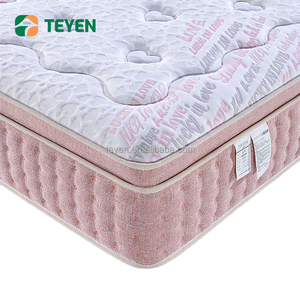Matelas hybride haut de gamme confortable à ressorts ensachés pour projets de mobilier hôtelier en gros avec échantillon gratuit MJB2-M001 - Product Image 1