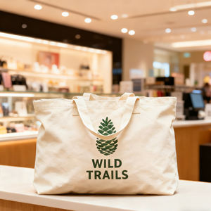 Bolsa de lona con logotipo personalizado a precio bajo, venta al por mayor, pedido a granel, regalo promocional, lona impresa, descuento de gran cantidad - Product Image 2