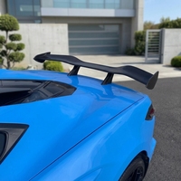 Kit d'aileron arrière réglable en fibre de carbone style Z06 pour Chevrolet Corvette C8, pièce extérieure automobile montée sur le coffre