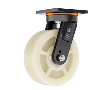 Superstark belastbare Nylon-Stahlkern-<span class=keywords><strong>PU</strong></span>-Stahlräder, super schwere Universalrollen - Product Image 1