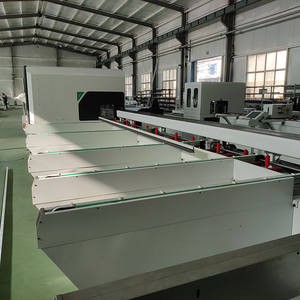 Machine à scier automatique pour profilés en aluminium <span class=keywords><strong>et</strong></span> en PVC, centre CNC, coupe à double <span class=keywords><strong>onglet</strong></span> à 45 degrés - Product Image 5