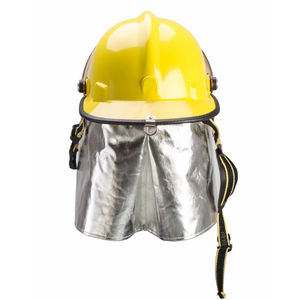 アメリカンスタイルの消防士用ハーフヘルメット、バイザー付き、耐熱性、耐貫通性 - Product Image 3