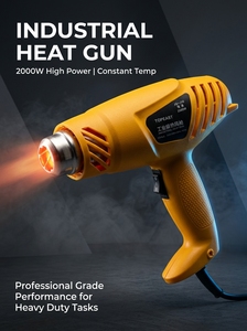 <span class=keywords><strong>Pistola</strong></span> de <span class=keywords><strong>Calor</strong></span> Profesional Multifuncional de 2000W con Cable, 220V EU, para Soldadura de Plástico y Termoencogimiento - Product Image 5