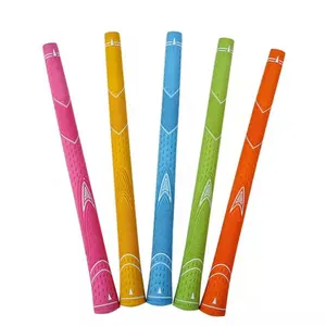 Wholesale Colorful Custom Molded Soft Anti Slip Protective Cover Handle Grip Sleeves Silicone Golf Rubber Grip
