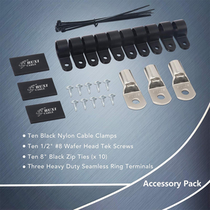<span class=keywords><strong>1</strong></span>/0 đo 99.99% oxy miễn phí dây đồng lớn 3 amp dây nâng cấp Bộ dụng cụ cho hệ thống âm thanh xe hơi - Product Image 6