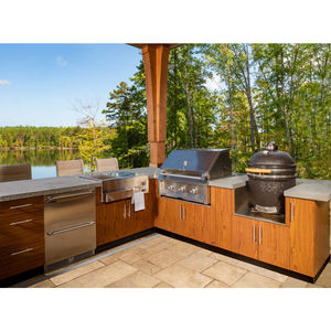 Muebles de Cocina Profesionales para Exteriores, Estilo Isla, para Barbacoa, Comedor al Aire Libre, Gabinetes de Cocina Blancos Personalizados - Product Image 6