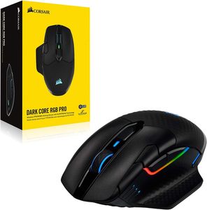 Dark Core Rgb Pro Se Wired <b>Wireless</b> Gaming/office Optical Mouse with Slipstream Technology Backlight Light Corsair Shadow Mouse - Product Image 6
