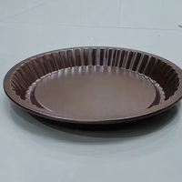 Loyang Tart Baja Karbon Ramah Lingkungan 28cm, Aman untuk Oven