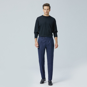 Ultimo Disegno Alla Moda Casual Ufficio Navy Blu Vestito di Pantaloni Pantaloni per Gli Uomini - Product Image 2