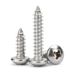 Tornillos Autorroscantes de Cabeza Plana SS316 de Alta Calidad a Precio de Fábrica, de M2 a Sistema Métrico para Varias Medidas - Product Image 4