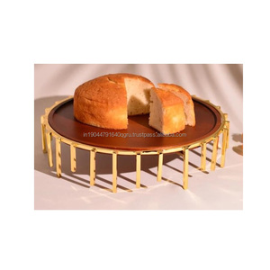 Usos ocasionales con el último servidor de pastel de diseño de mármol fino con acabado de calidad superior para la decoración del hogar y la Mesa - Product Image 1