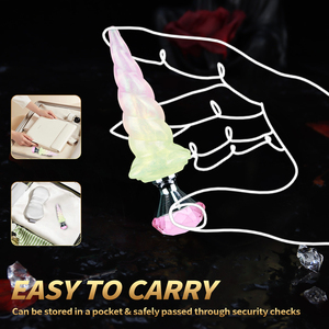 <span class=keywords><strong>Plug</strong></span> <span class=keywords><strong>anal</strong></span> en silicone liquide <span class=keywords><strong>licorne</strong></span>, coloré, portable, dilatateur, base incurvée, mince, flexible, pour la stimulation de la prostate, masturbation - Product Image 5