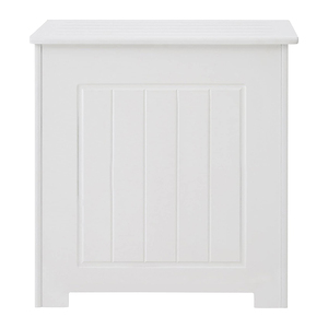 Nouveau design blanc Meuble sous-vasque moderne flottant et mural au-dessus des toilettes avec rangement - Product Image 2