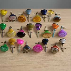 Poignées de tiroir modernes réglables haut de gamme en os incrusté pour armoires de cuisine et tiroirs de placard - Durables et écologiques - Product Image 1