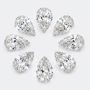Diamant de laboratoire en forme de poire de 50 points, pureté VS1, prix de gros usine - Product Image 6