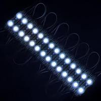 Módulo LED Retroiluminado SMD2835 de 12V CC y 0.8W, IP65 Impermeable, Eficiencia de 80lm/W, Chip Ingan 165 °   Gran Angular para Letras de Señalización