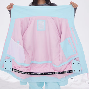 <span class=keywords><strong>Veste</strong></span> <span class=keywords><strong>de</strong></span> <span class=keywords><strong>ski</strong></span> pour <span class=keywords><strong>femme</strong></span> à 3 couches imperméable à fermeture éclair à capuche à séchage rapide épaisse et chaude pour adulte Hiver en plein air Snowboard Cyclisme - Product Image 6