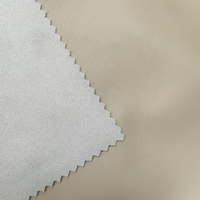Rouleau de cuir synthétique PU tissé recyclé écologique, tissu synthétique imperméable, matériau textile de qualité supérieure pour la confection de vêtements