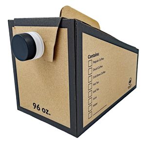 เครื่องจ่ายกาแฟพลาสติก96ออนซ์แบบใช้แล้วทิ้งหุ้มฉนวนกล่องใส่ของร้อน/เย็น - Product Image 1