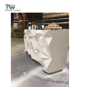 تصميم فريد أبيض ، مقهى مشروبات على شكل ماسي ، فكرة طاولة قهوة - Product Image 5