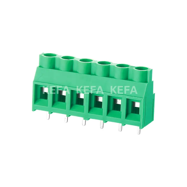 Bloco terminal atual alto do conector da conexão do passo do parafuso do PWB do passo de KEFA KF7620-7.62 300V 30A 7.62mm