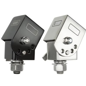 MB042 Fold Down Antenna Mounting Fold Down Antenna Mount <b>Bracket</b> Quick Release for 4x4 Offroad Vehicles UHF Radio Antenna Holder - Product Image 1