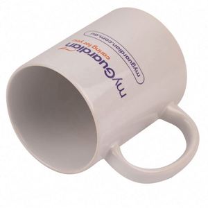 แก้วกาแฟเซรามิกสีขาวขนาด 11 ออนซ์ สำหรับขายส่ง ปรับแต่งได้ตามต้องการ - Product Image 6