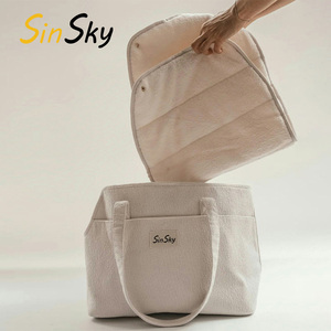 SinSky Fashion Convenience Polyester Travel Bag Soft Pet Carrying Supplies Suitable for Small <b>Dogs</b> and Cats - Product Image 1