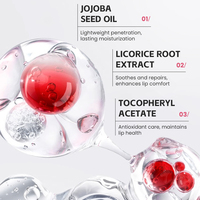 KORMESIC - Esencia Labial 3 en 1 con Aroma a Melocotón Mojito, 8 ml, Hidratación Profunda, Reduce las Líneas de los Labios, Ilumina el Color de los Labios
