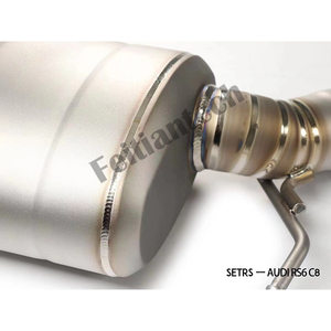 Prix usine pour <span class=keywords><strong>Audi</strong></span> <span class=keywords><strong>RS6</strong></span> C8 Catback échappement Section mi-queue en alliage de titane + Section avant en acier inoxydable - Product Image 4