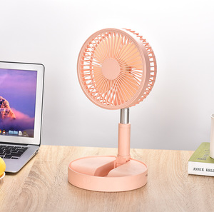 Ventilatore Elettrico Pieghevole Telescopico da Terra per Uso Domestico, Portatile, ad Alta Potenza, Ricaricabile, con Batteria a Lunga Durata, Mini USB (<span class=keywords><strong>Non</strong></span> USA) - Product Image 6