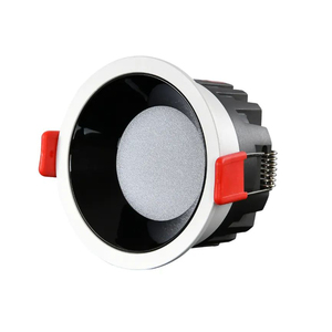Lámparas de Techo Empotradas Negras y Blancas, Focos Antideslumbrantes de Copa Profunda, Downlights LED Redondos SMD AC110V AC220V - Product Image 4