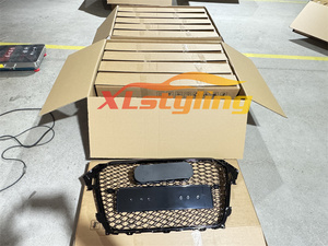 Xlstyling กระจังหน้ารถยนต์ RS4 RS3กระจังหน้ากันชนรถ A4 8V A3 B8.5 <span class=keywords><strong>B9</strong></span>ชุด <span class=keywords><strong>B9</strong></span>.5รังผึ้ง - Product Image 3