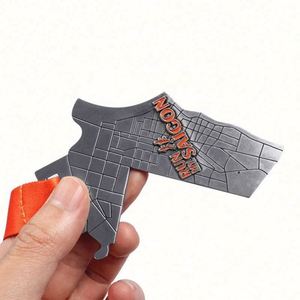 Medallas y Trofeos de Fútbol Personalizados Ecológicos de Metal Dorado con Impresión Digital Offset y Serigrafía - Product Image 6