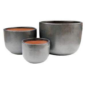 Pots à <span class=keywords><strong>fleurs</strong></span> ronds modernes <span class=keywords><strong>de</strong></span> haute qualité en céramique émaillée pour <span class=keywords><strong>plantes</strong></span> - Product Image 4