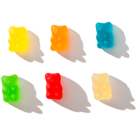 Fabricants chinois de bonbons OEM/ODM – Oursons gélifiés fruités multicolores, saveurs variées, doux, à mâcher, emballage en sachet, motif dessin animé