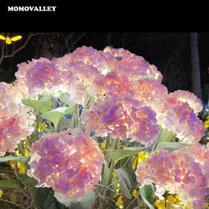 Momovolticolor & לבן חם שושן פרח אור לעמוד בראש אורות חג מולד אורות גן - Product Image 6