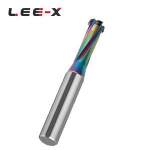 Fresa de rosca multifunción con orificio inferior libre de acero de tungsteno, cortador M1.6 M2 M2.5 <span class=keywords><strong>M3</strong></span> M4 M5 M6 M8, extremo de rosca colorido mil - Product Image 4