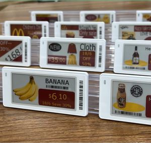 Kit d'étiquettes de prix numériques 2,13/2,6/2,9 pouces, étiquette de rayon électronique ESL, écran E-Ink E-Paper, supermarché, centre commercial, système Made Eas - Product Image 1