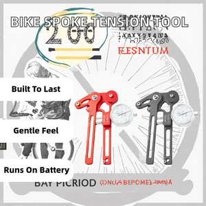 ชุดล้อจักรยานเสือหมอบแบบพับได้ ล้ออัลลอยด์ พร้อมแบตเตอรี่ในตัว  พร้อมมาตรวัดแรงตึงอิเล็กทรอนิกส์ น้ำหนักเบา นุ่มนวล - Product Image 2