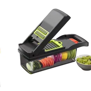 Handheld Mandoline Slicer, Vegetarische Chopper, Groentesnijder, Voedsel Chopper & Ui Chopper, Voor Snel Snijden, Groente Chopper