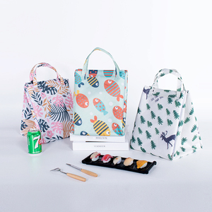 กระเป๋าเก็บความเย็นผ้าออกซ์ฟอร์ดแบบพกพาขนาดใหญ่สำหรับผู้หญิงสามารถเก็บได้และ<span class=keywords><strong>พับ</strong></span>เก็บได้สำหรับเก็บอาหารกลางวัน - Product Image 2