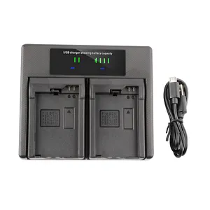 RingTeam PSP-1000 Dual Charger with LCD Light PSP1000 Battery Charger for Sony PSP-1000 PSP-1000G1W PSP-1006 Battery