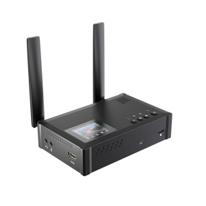 Mine Media Q8 SE 4G Codificador de video SRT RTMP RTSP Transmisión múltiple Agregar tablero de puntuación OSD Desplazamiento de texto Codificador de transmisión en vivo - Product Image 6