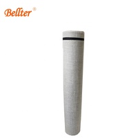 Sac de rangement en lin écologique anti-poussière pour ensemble de yoga accessoires muscle dos outil de relaxation rouleau de yoga bâton de massage mousse