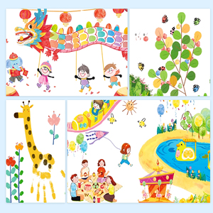 Art+soul <span class=keywords><strong>Colori</strong></span> a Dita Lavabili Non Tossici, 2 OZ, Pigmenti per Dita per Bambini, Pittura Creativa Fai-da-Te - Product Image 6