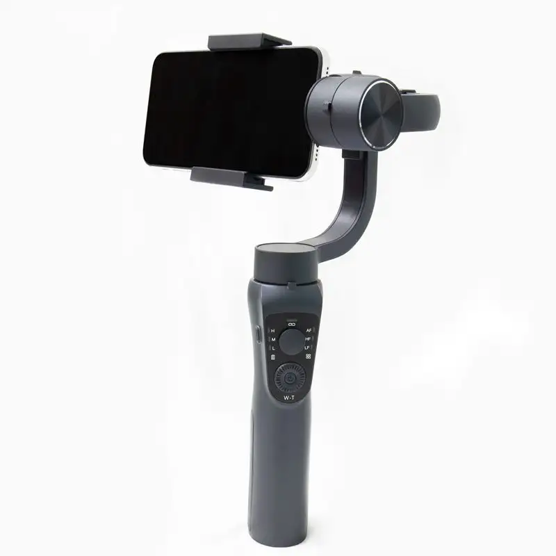 3 Axis Handheld Selfie Stick Mobile Phone Stabilizer Gimbal S5B 360 Rotation Auto Face Tracking Gimbal Stabilizer Phone Tripod