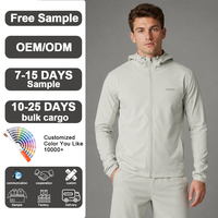 Ensemble de jogging sportif personnalisé YM, veste coupe-vent imperméable, veste de course en nylon tissé pour hommes, veste coupe-vent pour hommes