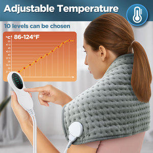 Almohadilla Eléctrica con Control de Temperatura de 10 Niveles, Manta Térmica con Calor Constante para Mantener el Calor, Equipo de Compresión Térmica - Product Image 3